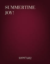 Summertime Joy! (Ice Cream) SATB choral sheet music cover